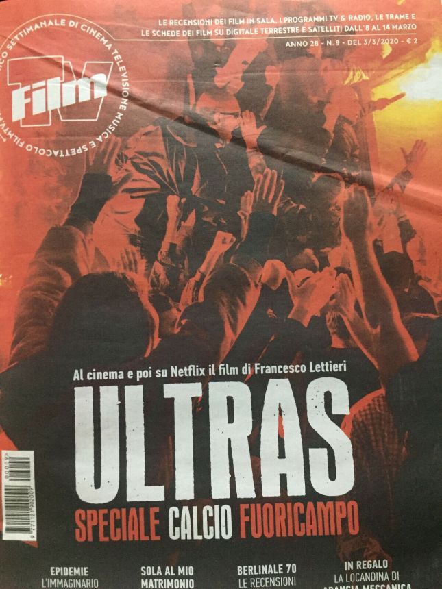FILM TV magazine side cover Issue 9 3 March 2020