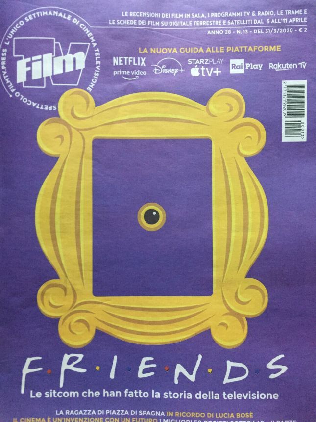 FILM TV magazine side cover Issue 13 31 March 2020