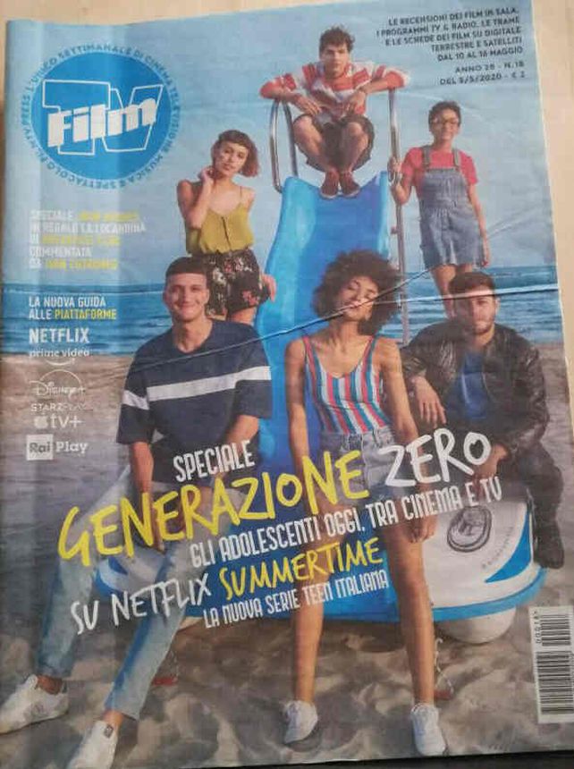 FILM TV magazine side cover Issue 18 5 May 2020