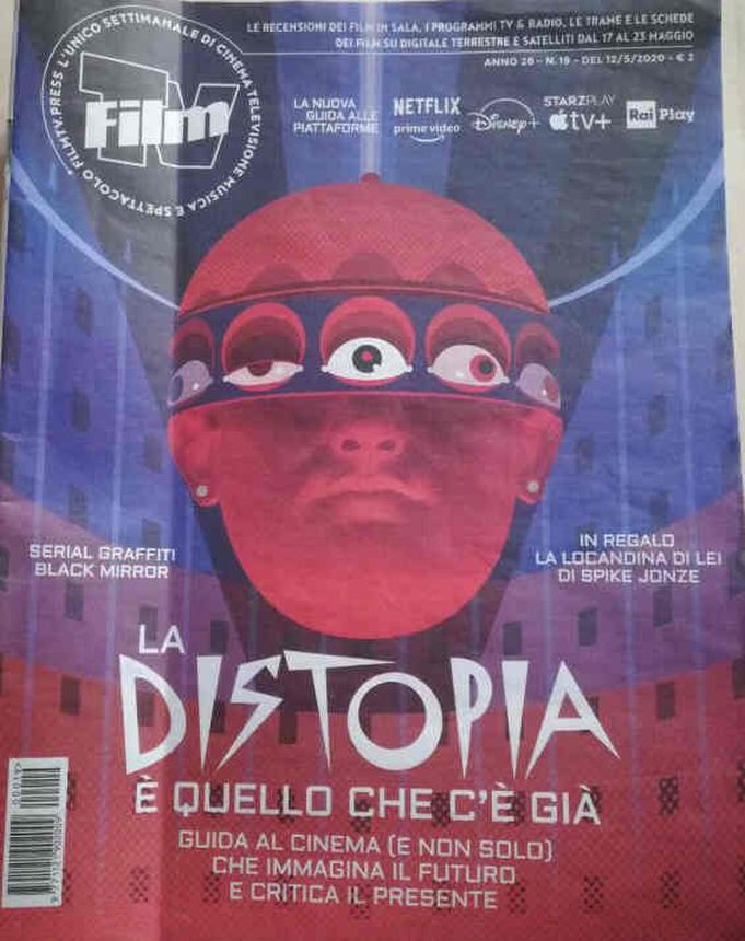 FILM TV magazine side cover Issue 19 12 May 2020