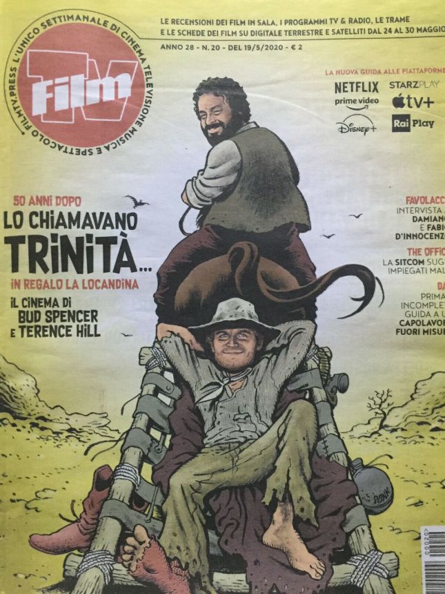 FILM TV magazine side cover Issue 20 19 May 2020