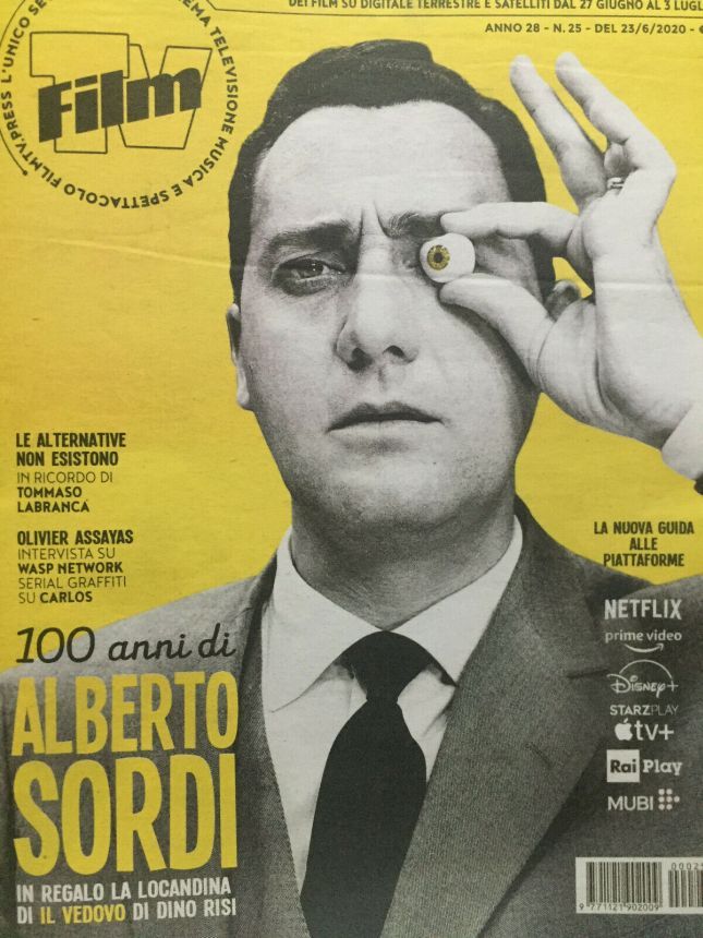FILM TV magazine side cover Issue 25 23 June 2020