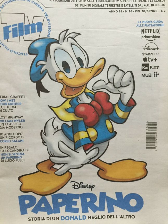 FILM TV magazine side cover Issue 26 30 June 2020