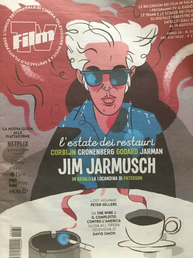FILM TV magazine side cover Issue 31 4 August 2020
