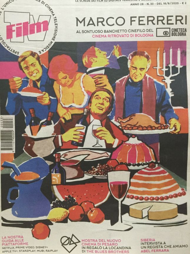 FILM TV magazine side cover Issue 33 18 August 2020