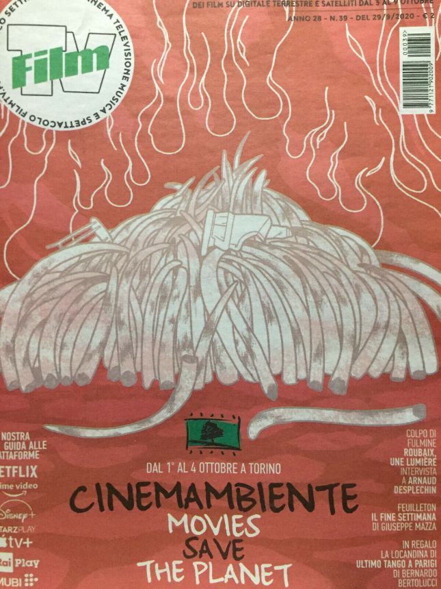FILM TV magazine side cover Issue 39 29 September 2020