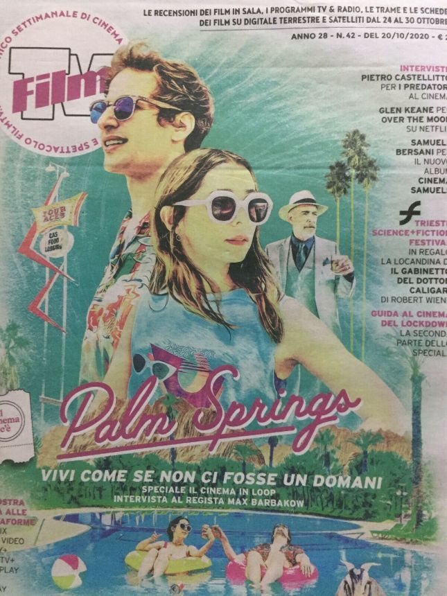 FILM TV magazine side cover Issue 42 20 October 2020