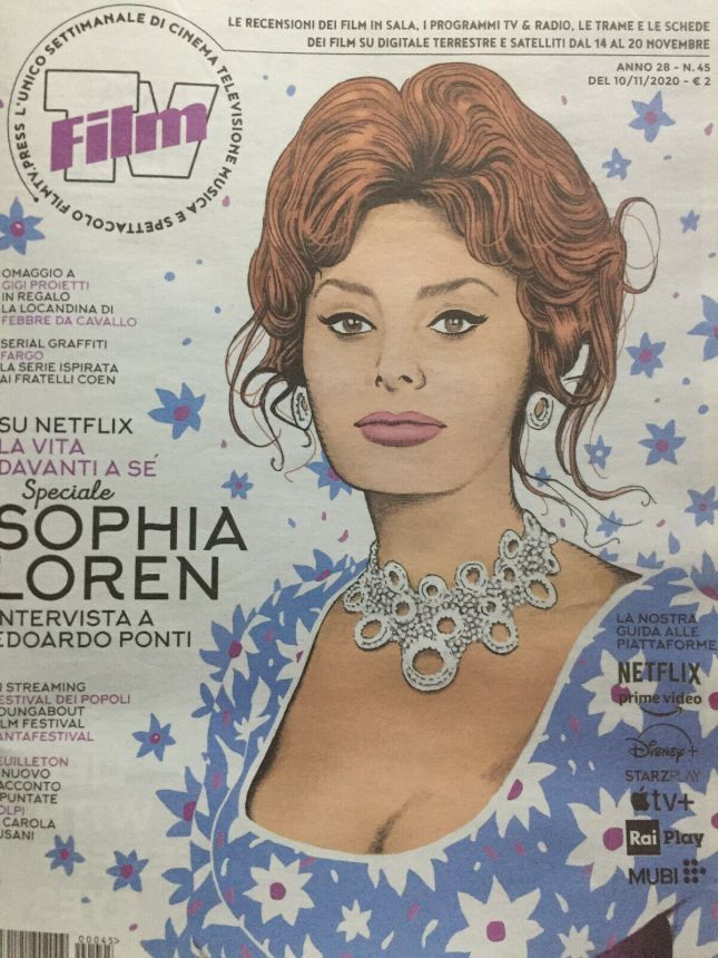 FILM TV magazine side cover Issue 45 10 November 2020