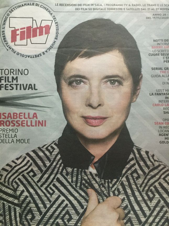 FILM TV magazine side cover Issue 46 17 November 2020