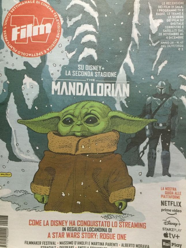 FILM TV magazine side cover Issue 47 24 November 2020
