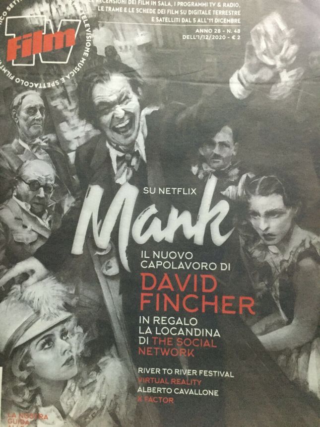 FILM TV magazine side cover Issue 48 1 December 2020