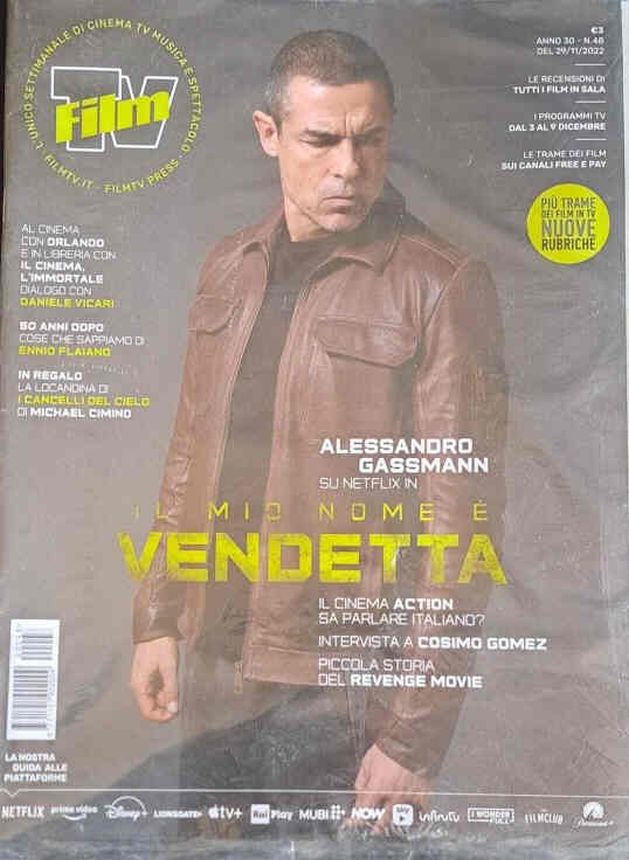 FILM TV magazine side cover Issue 48 29 November 2022