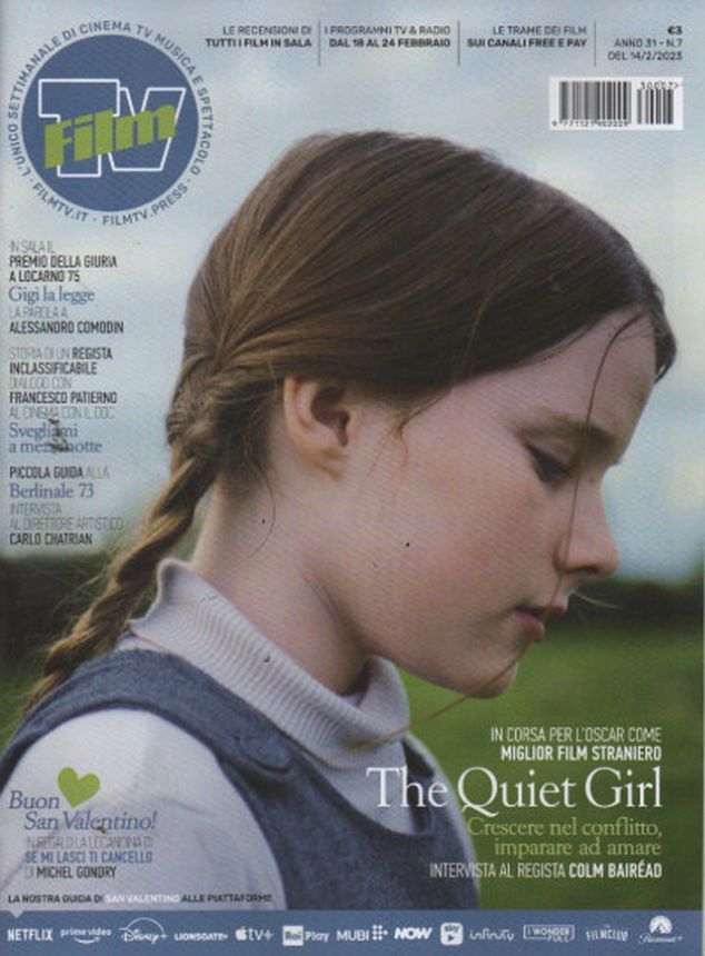 FILM TV magazine side cover Issue 7 18 February 2023