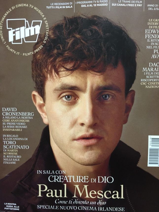 FILM TV magazine side cover Issue 18 6 May 2023
