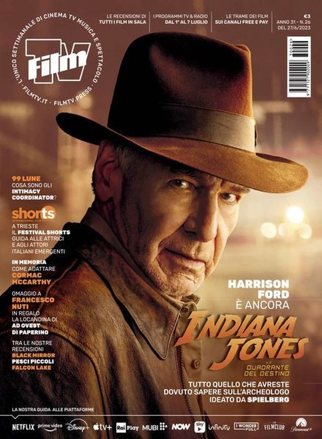 FILM TV magazine side cover Issue 26 1 July 2023
