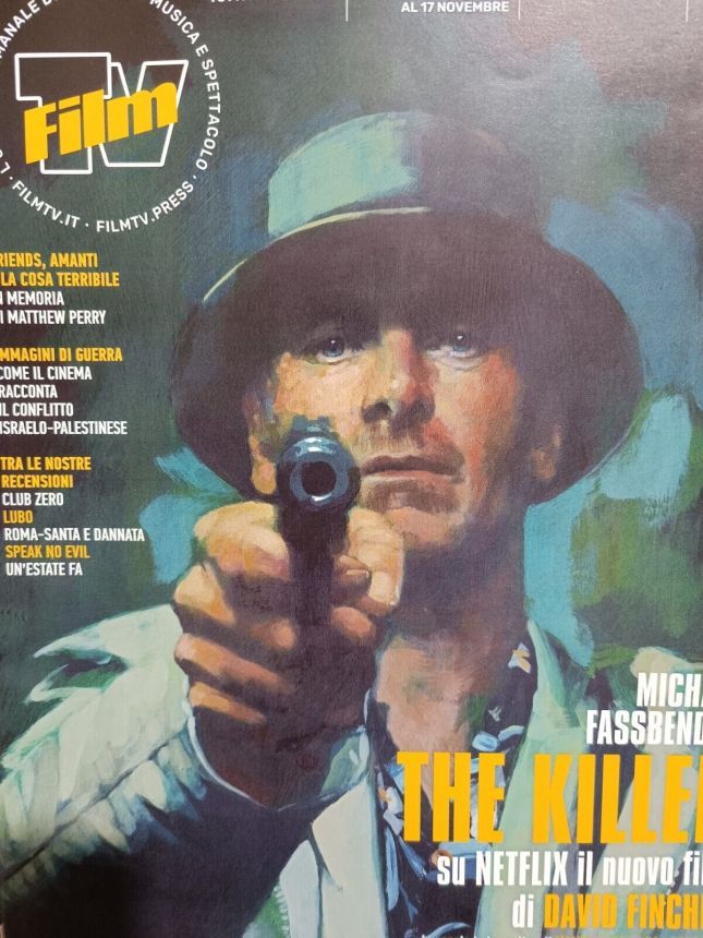 FILM TV magazine side cover Issue 45 7 November 2023