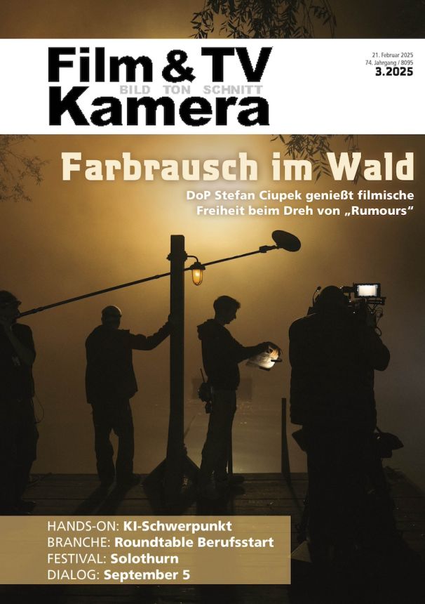 FILM TV KAMERAMANN magazine side cover  March 2025