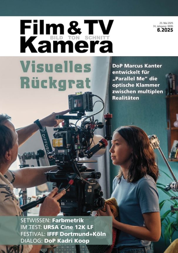 FILM TV KAMERAMANN magazine side cover  June 2025