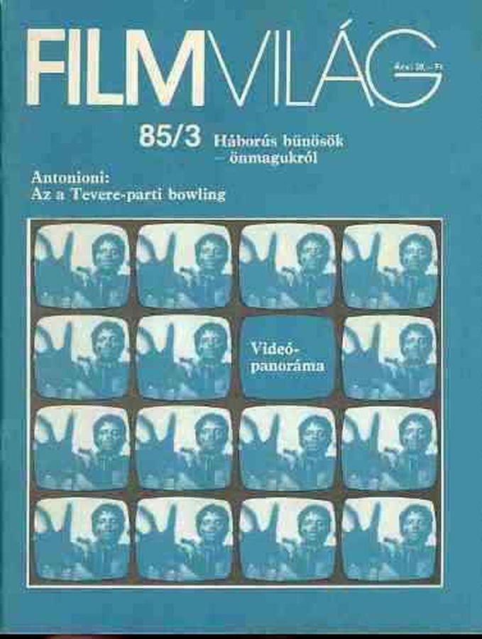 FILMVILAG magazine side cover  March 1985