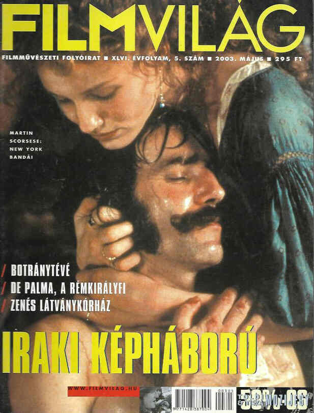 FILMVILAG magazine side cover  May 2003
