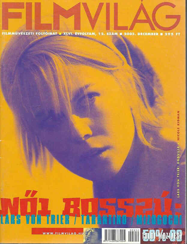 FILMVILAG magazine side cover  December 2003