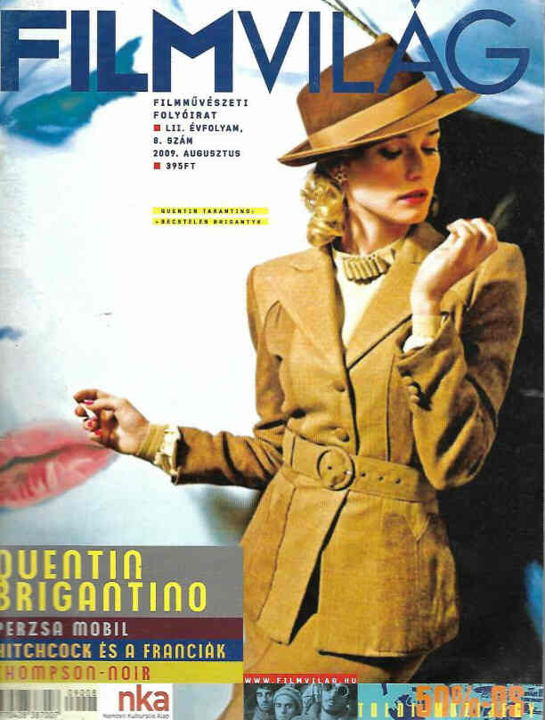 FILMVILAG magazine side cover  August 2009