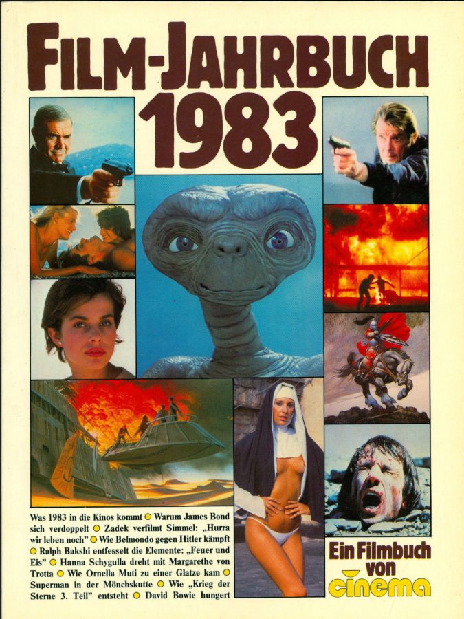 CINEMA FILMBUCH magazine side cover   1983