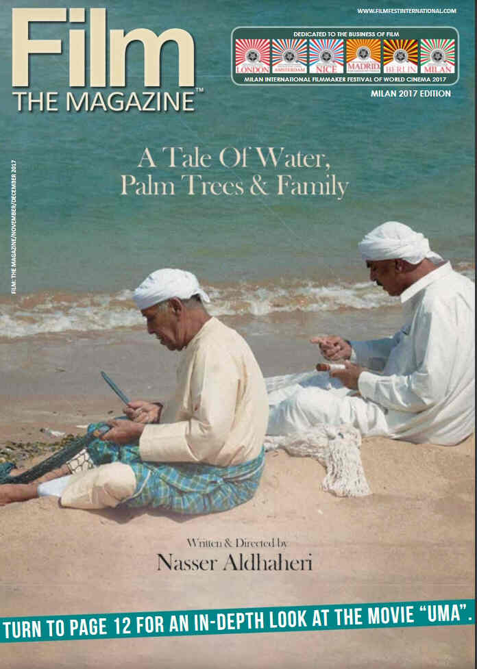 FILM THE MAGAZINE magazine side cover Issue 14  November- December 2017