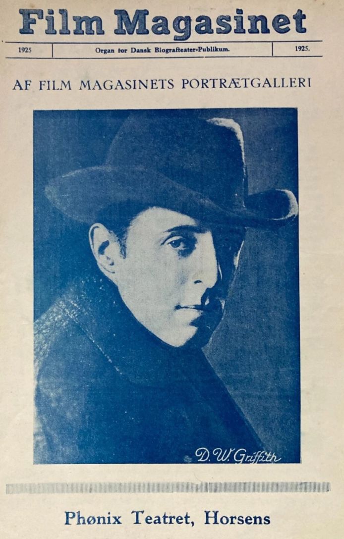 FILM MAGASINET DENMARK magazine side cover   1925