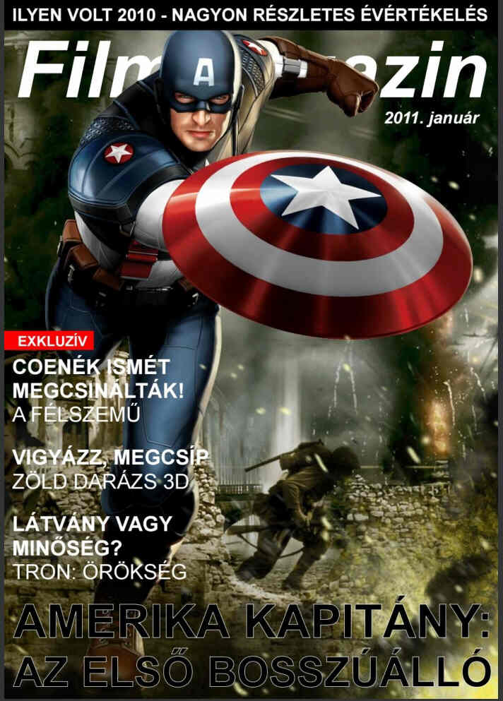 FILM MAGAZIN (Hu) magazine side cover  January 2011
