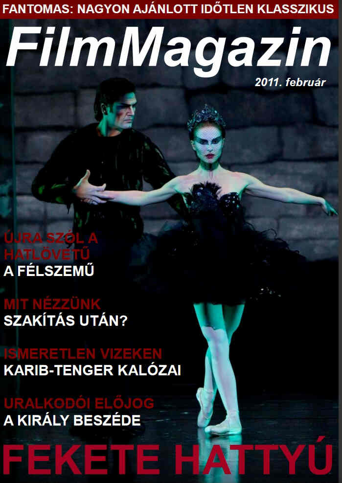 FILM MAGAZIN (Hu) magazine side cover  February 2011