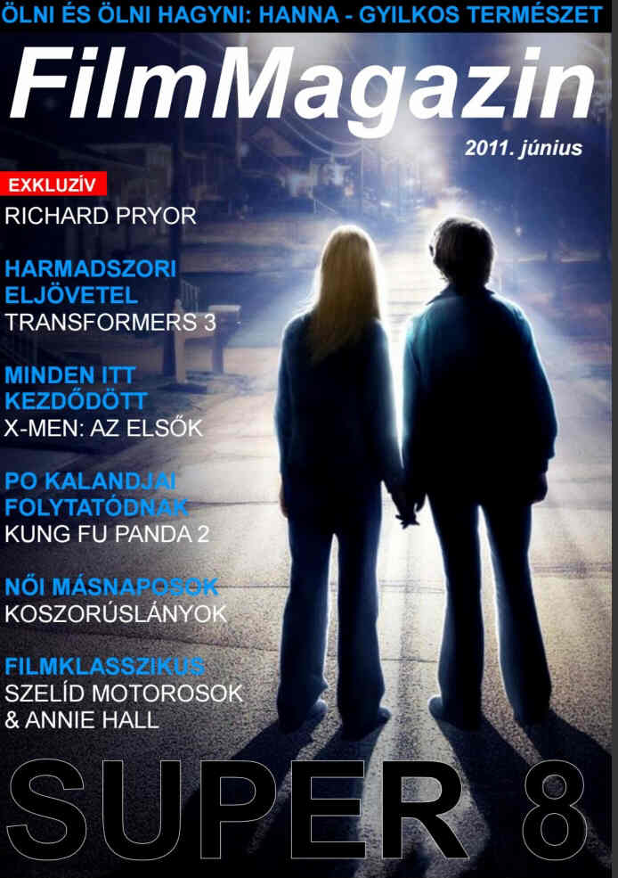 FILM MAGAZIN (Hu) magazine side cover  June 2011