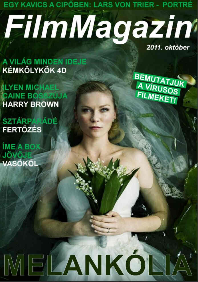 FILM MAGAZIN (Hu) magazine side cover  October 2011