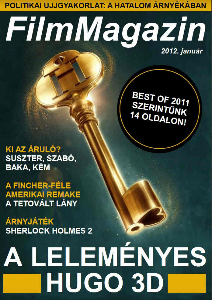 FILM MAGAZIN (Hu) magazine side cover  January 2012