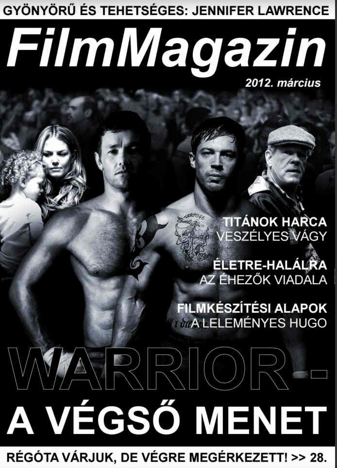 FILM MAGAZIN (Hu) magazine side cover  March 2012
