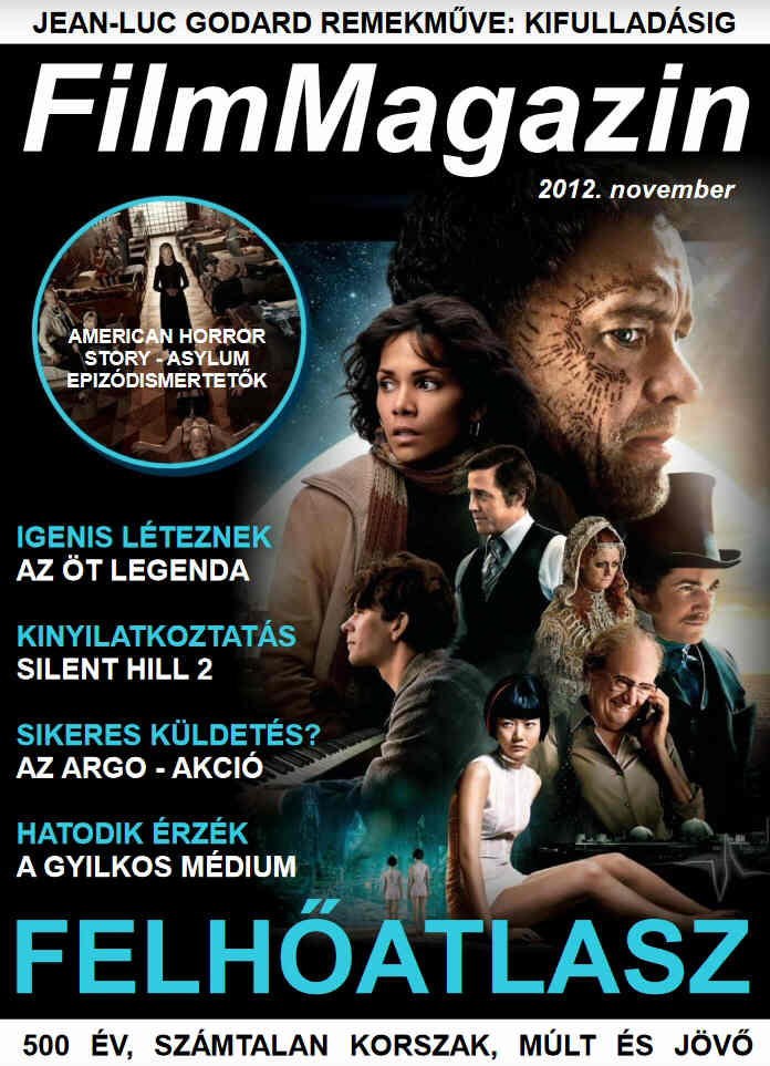 FILM MAGAZIN (Hu) magazine side cover  November 2012