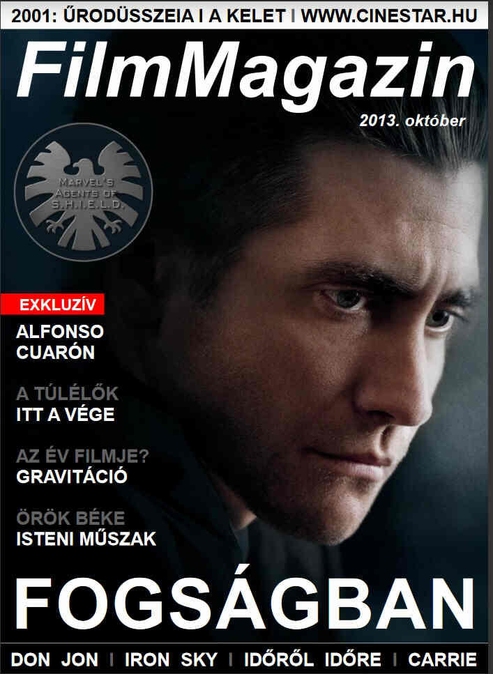 FILM MAGAZIN (Hu) magazine side cover  October 2013