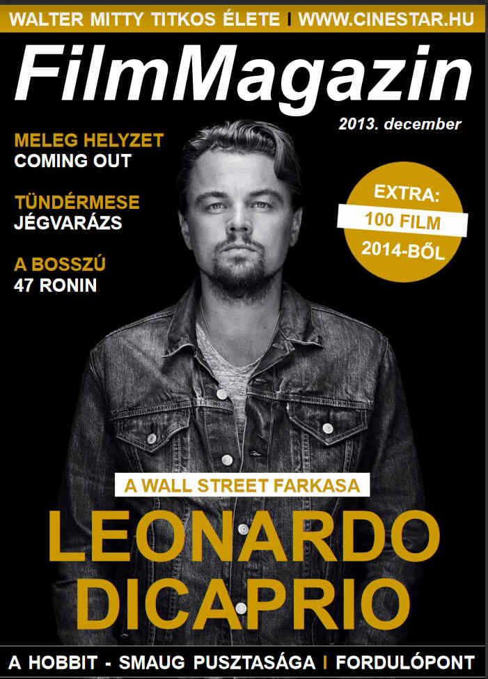 FILM MAGAZIN (Hu) magazine side cover  December 2013