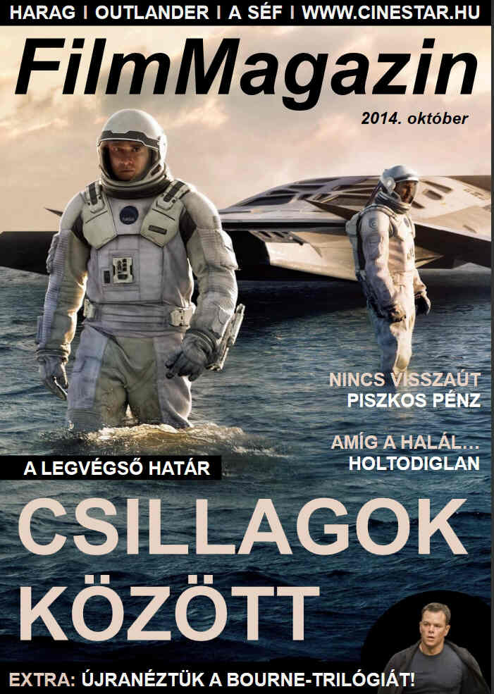 FILM MAGAZIN (Hu) magazine side cover  October 2014