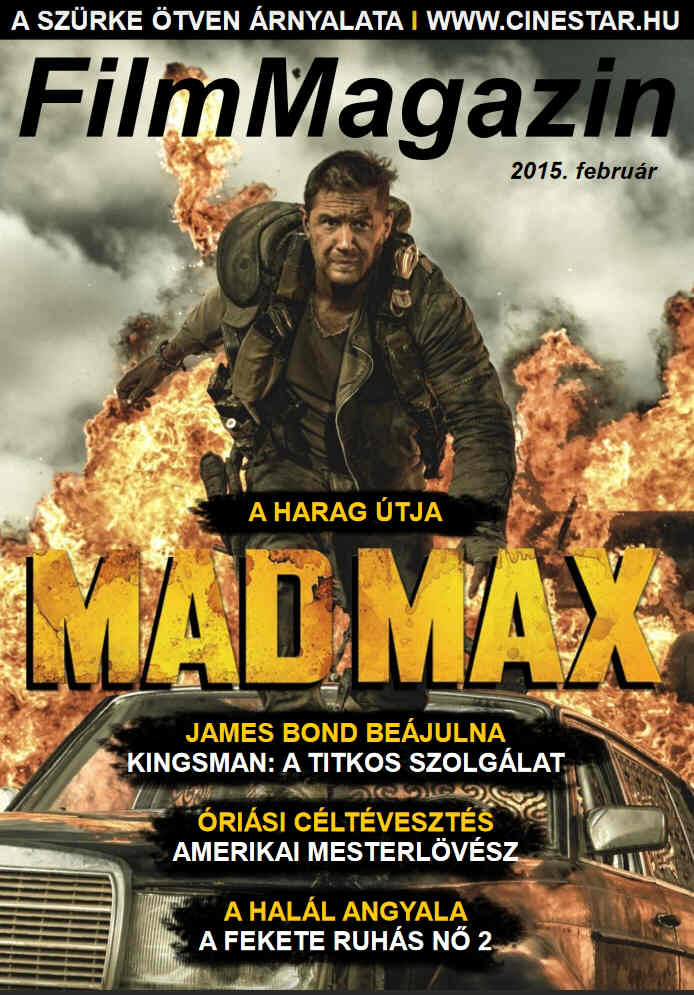 FILM MAGAZIN (Hu) magazine side cover  February 2015
