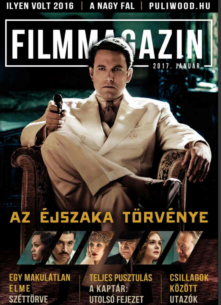 FILM MAGAZIN (Hu) magazine side cover  January 2017