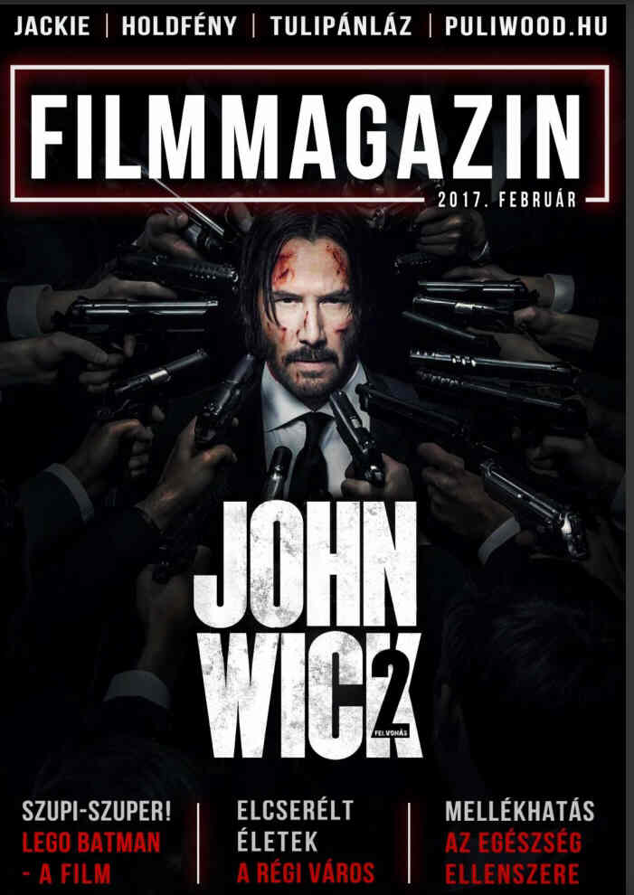 FILM MAGAZIN (Hu) magazine side cover  February 2017