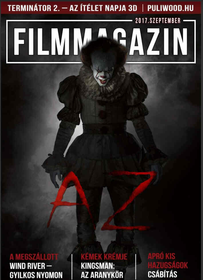 FILM MAGAZIN (Hu) magazine side cover  September 2017