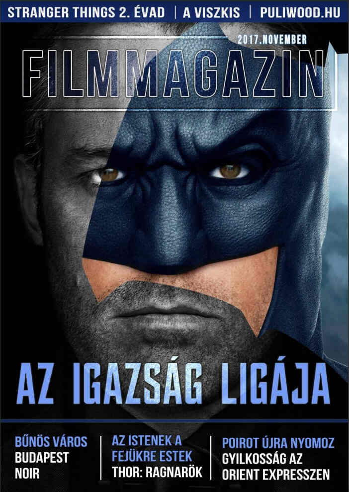 FILM MAGAZIN (Hu) magazine side cover  November 2017