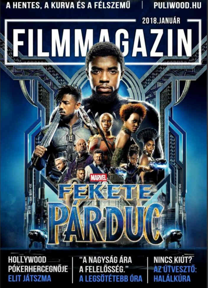 FILM MAGAZIN (Hu) magazine side cover  January 2018