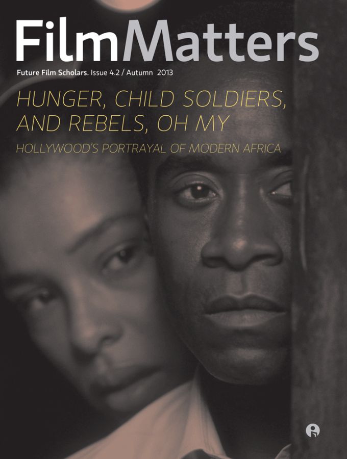 FILM MATTERS magazine side cover  Vol 4 # 2 Autumn 2013