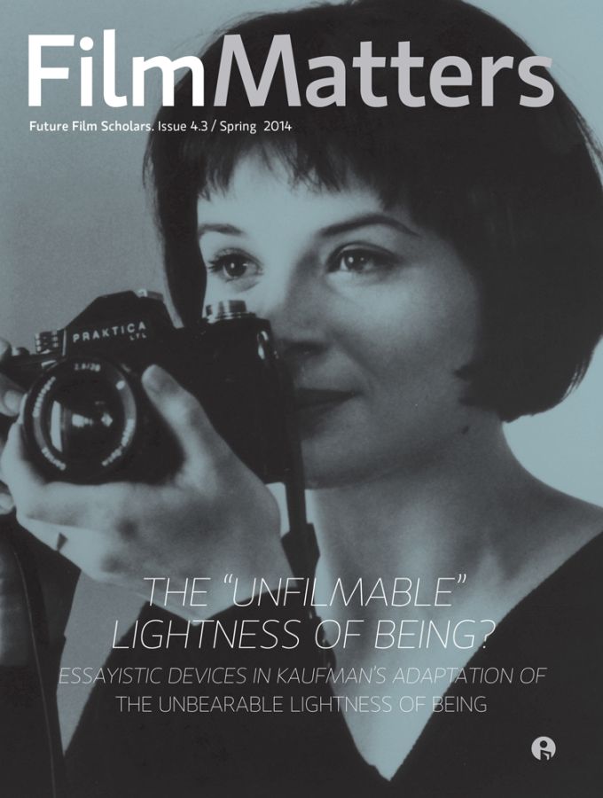 FILM MATTERS magazine side cover  Vol 4 # 3 Spring 2014