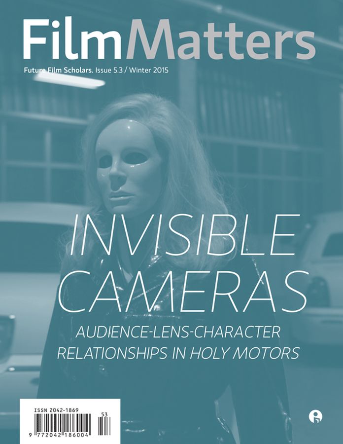 FILM MATTERS magazine side cover  Vol 5 # 3 Winter 2015