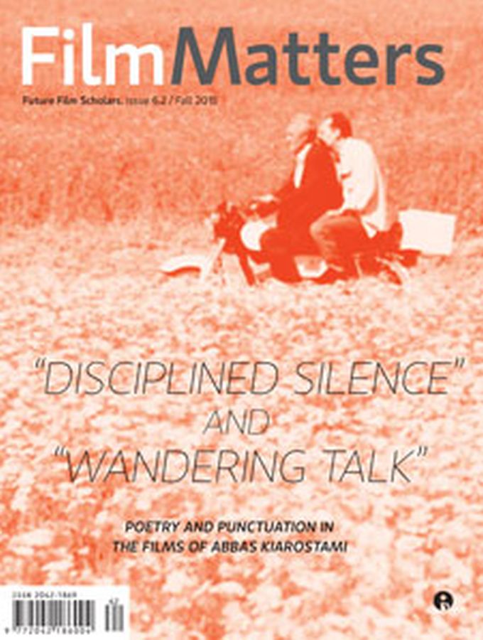 FILM MATTERS magazine side cover  Vol 6 # 2 Fall 2015
