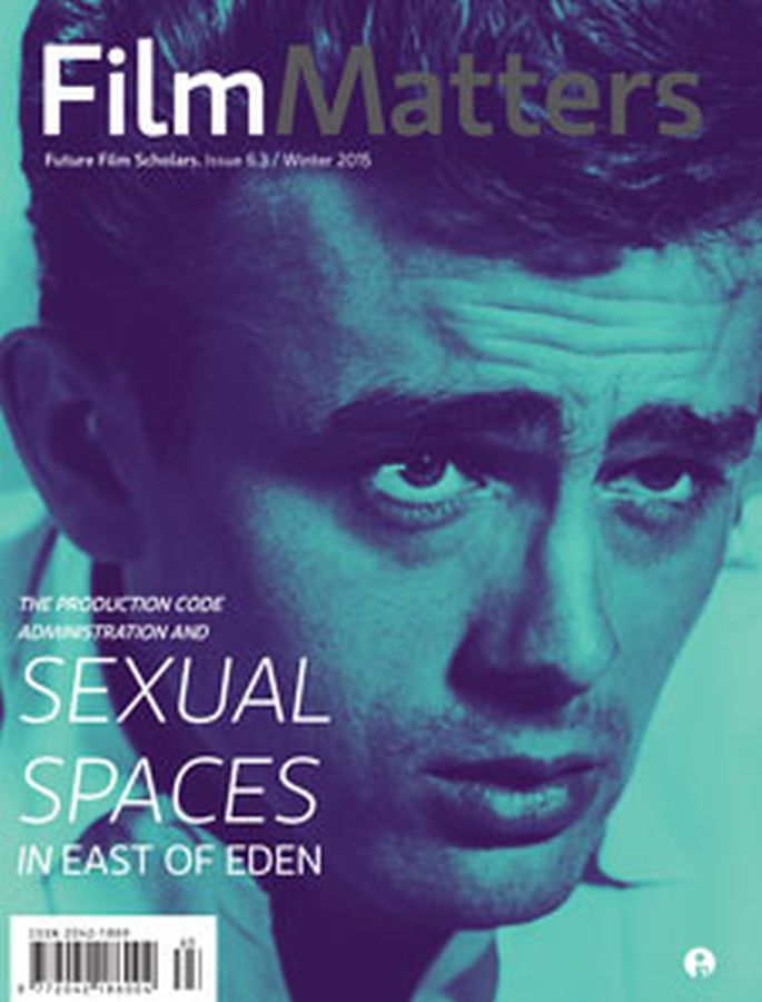 FILM MATTERS magazine side cover  Vol 6 # 3 Winter 2015
